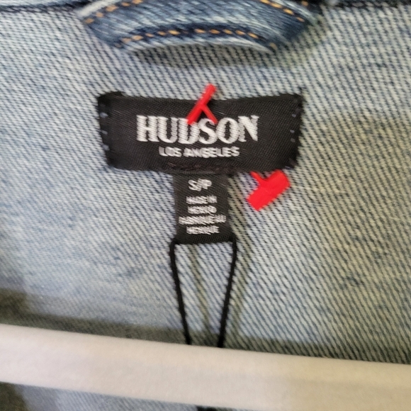HUDSON Denim Button-Up Dress with Drawstring Waist - Picture 9 of 16